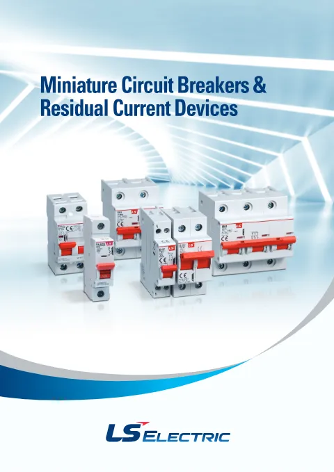 Trang bìa MCB & RCD Catalogue