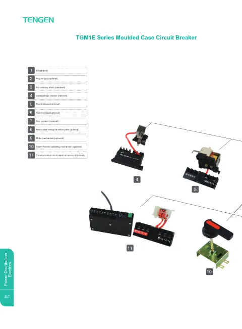 Trang bìa TGM1E Series Moulded Case Circuit Breaker