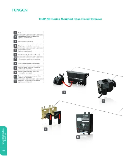 Trang bìa TGM1NE Series Moulded Case Circuit Breaker